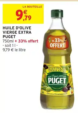 Intermarché Huile d'olive vierge extra puget offre