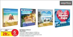 Intermarché Coffrets cadeaux smartbox offre