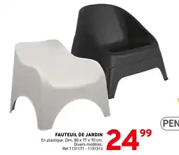 Trafic Fauteuil de jardin offre