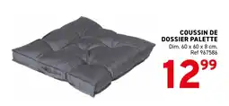 Trafic Coussin de dossier palette offre
