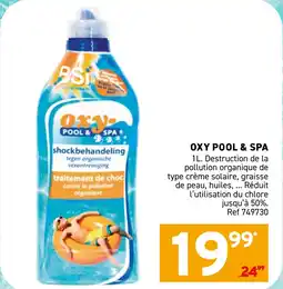Trafic Oxy pool & spa offre