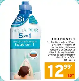 Trafic Aqua pur 5 en 1 offre