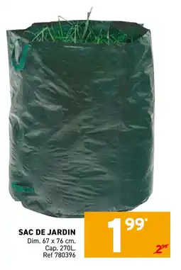 Trafic Sac de jardin offre
