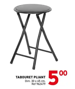 Trafic Tabouret pliant offre