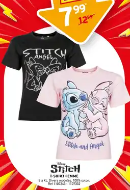 Trafic T-shirt femme offre