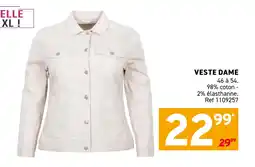 Trafic Veste dame offre