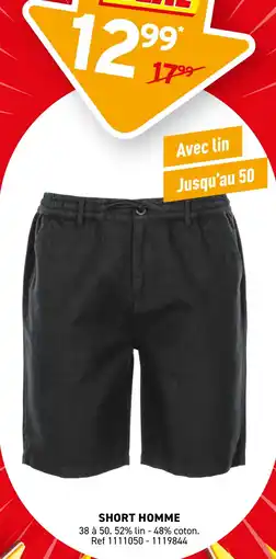 Trafic Short homme offre