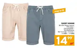 Trafic Short homme offre