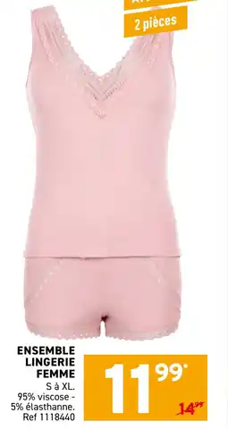 Trafic Ensemble lingerie femme offre