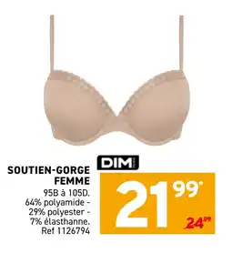 Trafic Soutien-gorge femme offre