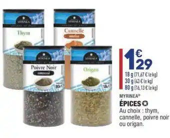 ALDI Épices offre