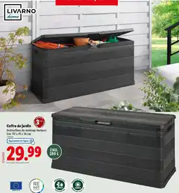 Lidl LIVARNO HOME Coffre de jardin offre