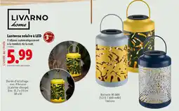 Lidl LIVARNO HOME Lanterne solaire à LED offre