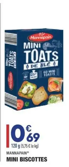 ALDI Mini biscottes offre