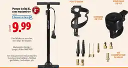 Lidl Pompe à pied XL avec manomètre offre