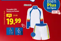 Lidl LIDL Ensemble homme ou femme offre