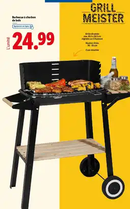 Lidl Barbecue à charbon de bois offre