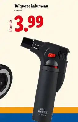 Lidl GRILL MEISTER Briquet chalumeau offre