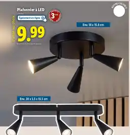 Lidl Plafonnier à LED offre