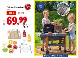 Lidl Cuisine d'extérieur offre