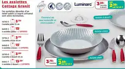 Maximo Les assiettes Cottage Granit offre