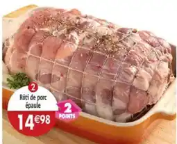 Maximo Rôti de porc épaule offre