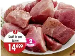 Maximo Sauté de porc épaule offre