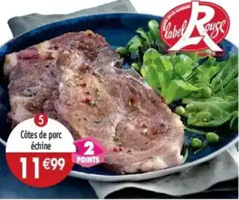 Maximo Côtes de porc échine offre