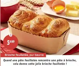Maximo Brioche feuilletée, pur beurre offre