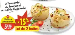 Maximo Effeuillés de pommes de terre offre