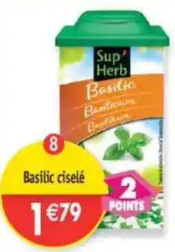 Maximo SUP HERB Basilic ciselé offre