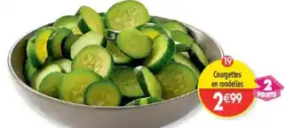 Maximo Courgettes en rondelles offre