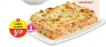 Maximo Lasagnes au saumon offre