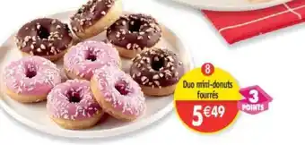 Maximo Duo mini-donuts fourrés offre