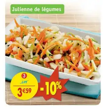 Maximo Julienne de légumes offre