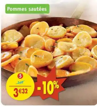 Maximo Pommes sautées offre