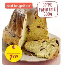 Maximo Maxi kougelhopf offre