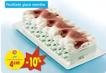 Maximo Feuilleté glacé menthe offre