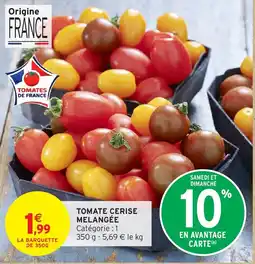 Intermarché Hyper Tomate cerise mélangée offre