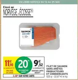 Intermarché Hyper Saumon sans arêtes offre