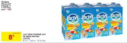 Intermarché Hyper Lait demi-écrémé uht de bons matins lactel offre