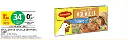Intermarché Hyper Bouillon kub volaille dégraissé maggi offre