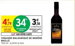 Intermarché Hyper Vinaigre balsamique de modène maille offre