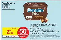 Intermarché Express Danette Pop offre