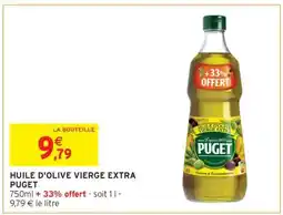 Intermarché Contact Huile D'olive Vierge Extra Puget offre