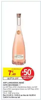 Intermarché Express AOP LANGUEDOC ROSÉ offre