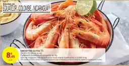 Intermarché Contact CREVETTES CUITES offre