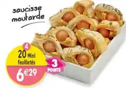 Maximo 20 Mini feuilletés offre