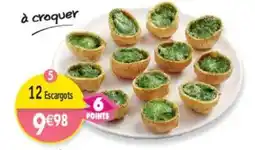 Maximo 12 Escargots offre