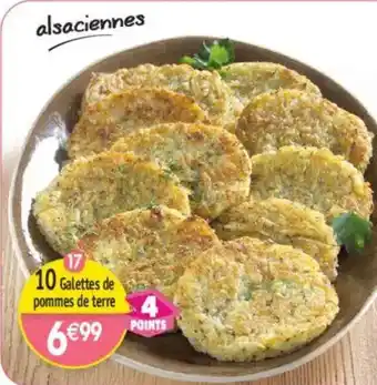 Maximo 10 Galettes de pommes de terre offre
